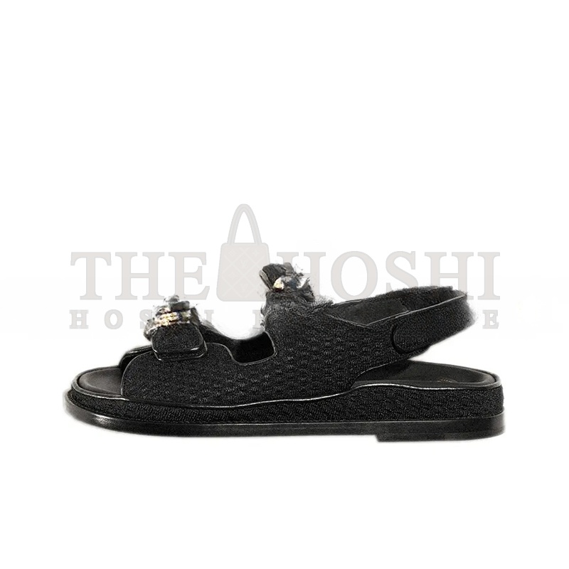 Ch**el SANDALS KNITWEAR BLACK G35927 X56555 94305 Master Quality