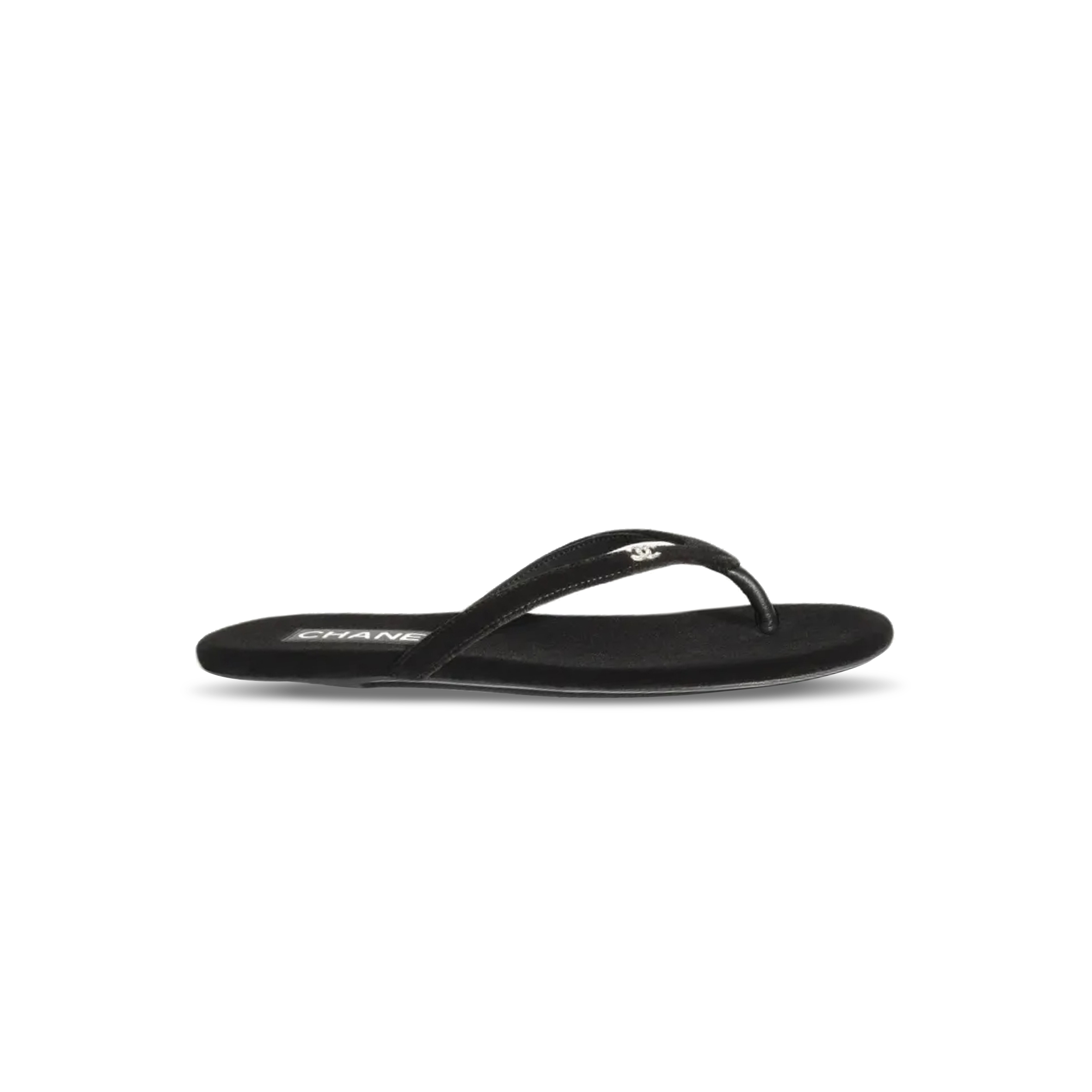 Ch**el FLIP FLOPS WOMEN'S BLACK G45716 Master Quality