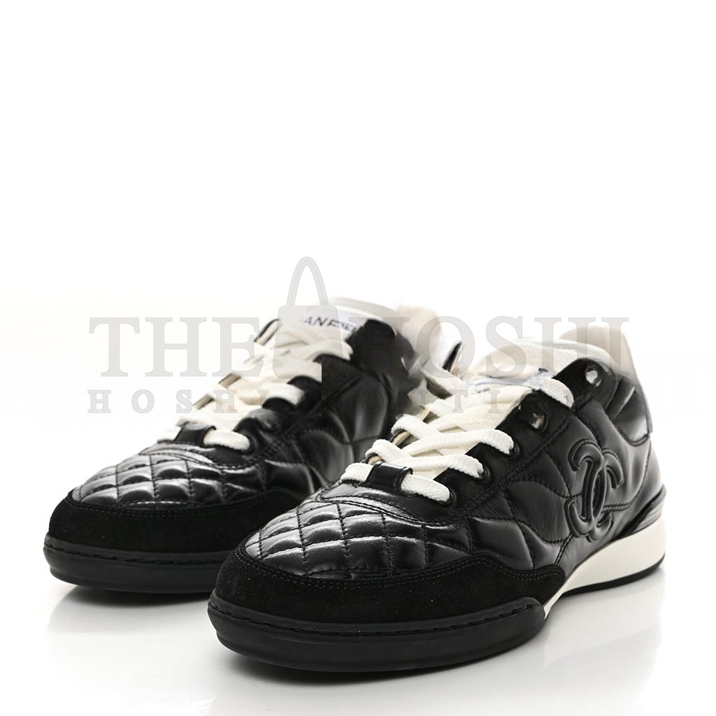 Ch**el SNEAKER LOW-TOP BLACK G45840 Master Quality
