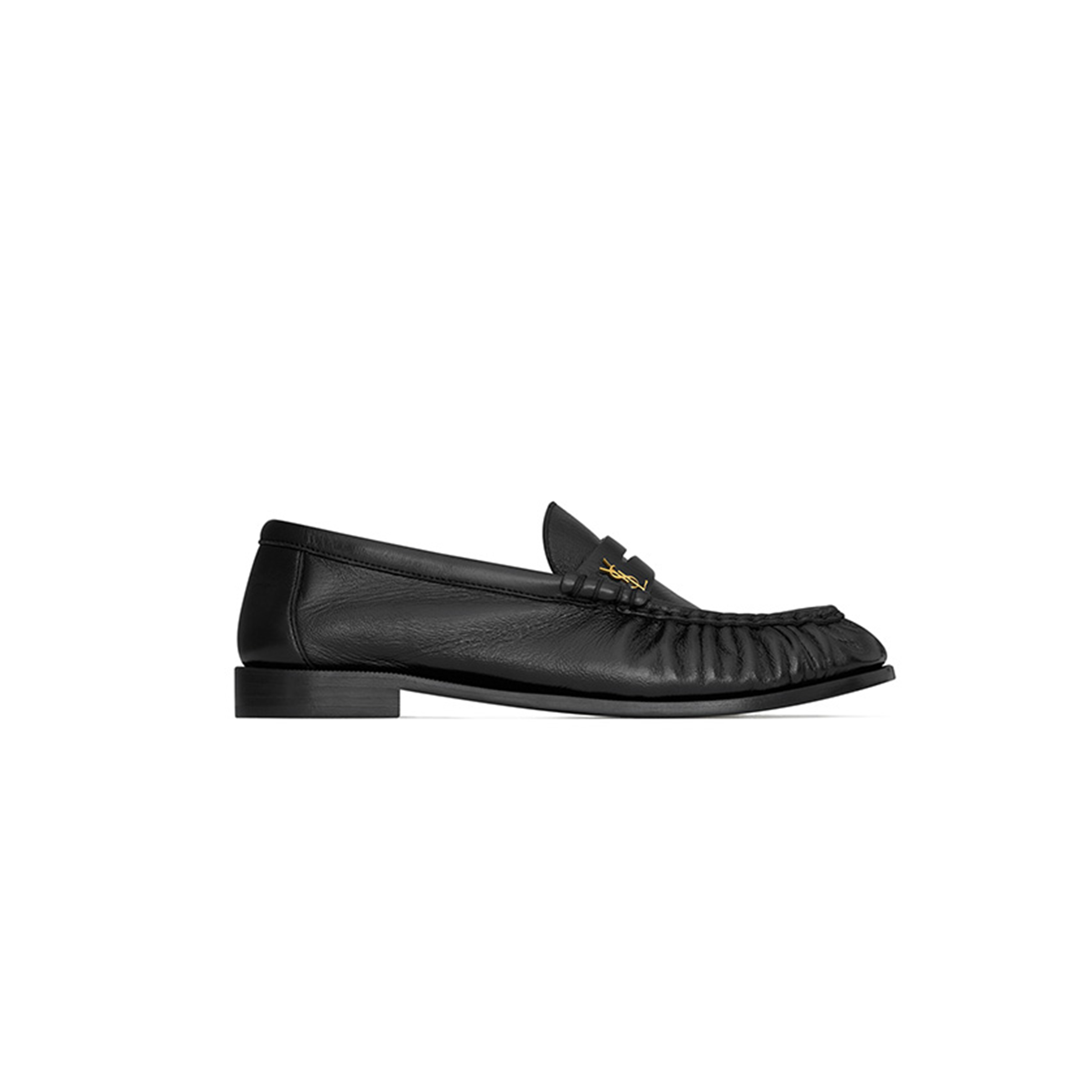 Y51 LE LE LOAFER S*pPLE IN SHINY LEATHER 766876AA00K1000 Master Quality