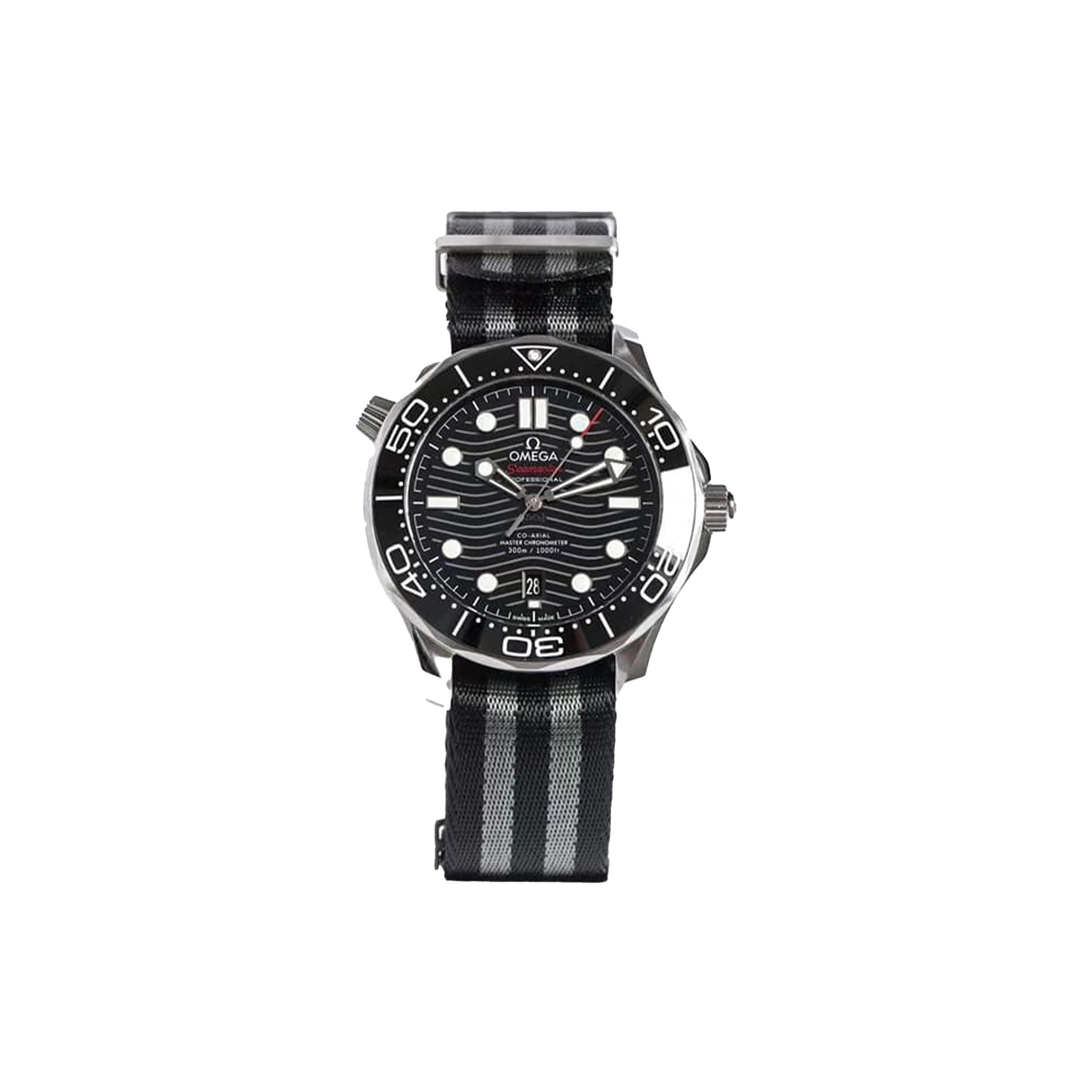 0me*ga SEAMASTER SEAMASTER PLANET OCEAN 300M 42MM WATCH 210.30.42.20.01.001 Master Quality