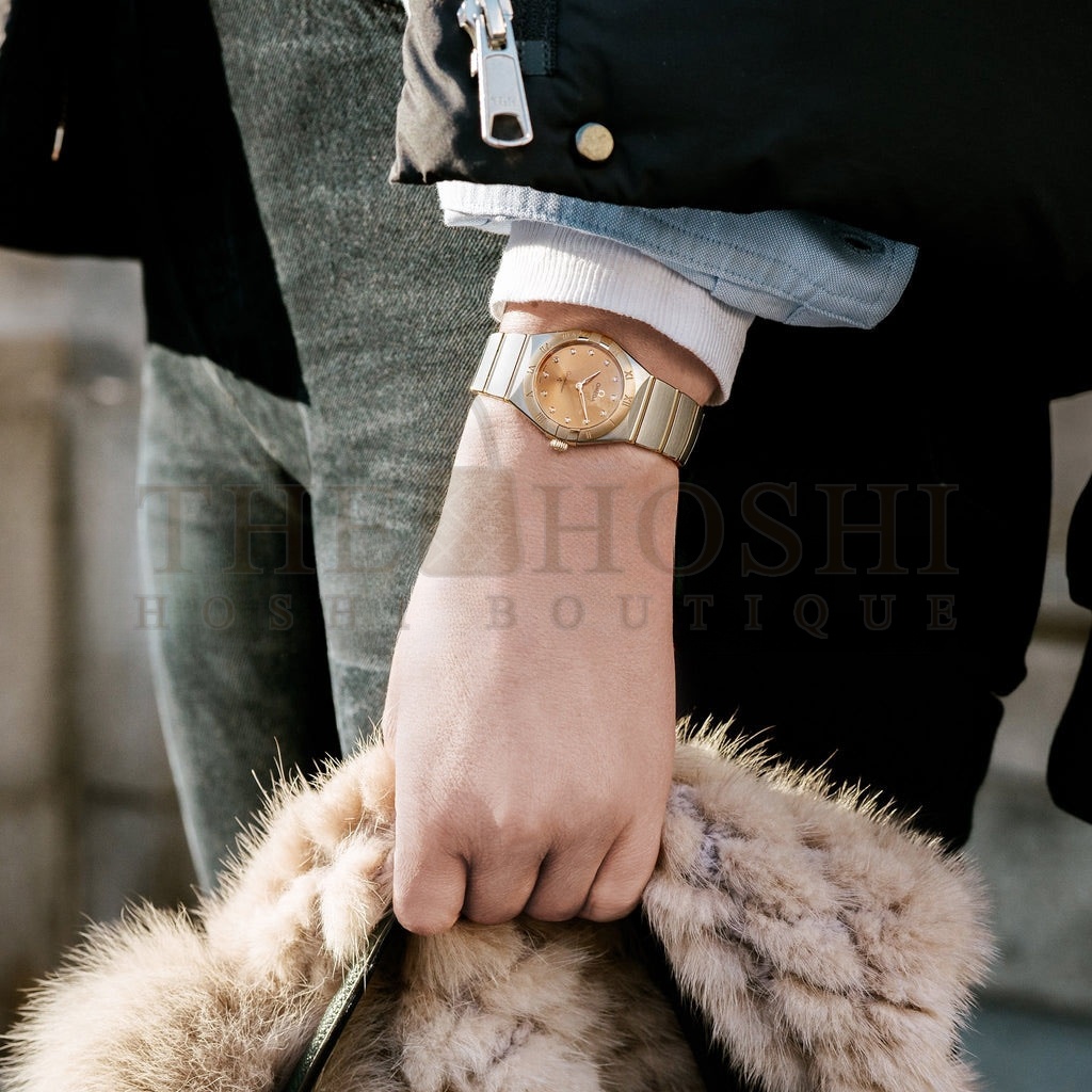 0me*ga CONSTELLATION 28MM WATCH 131.20.28.60.08.001 Master Quality