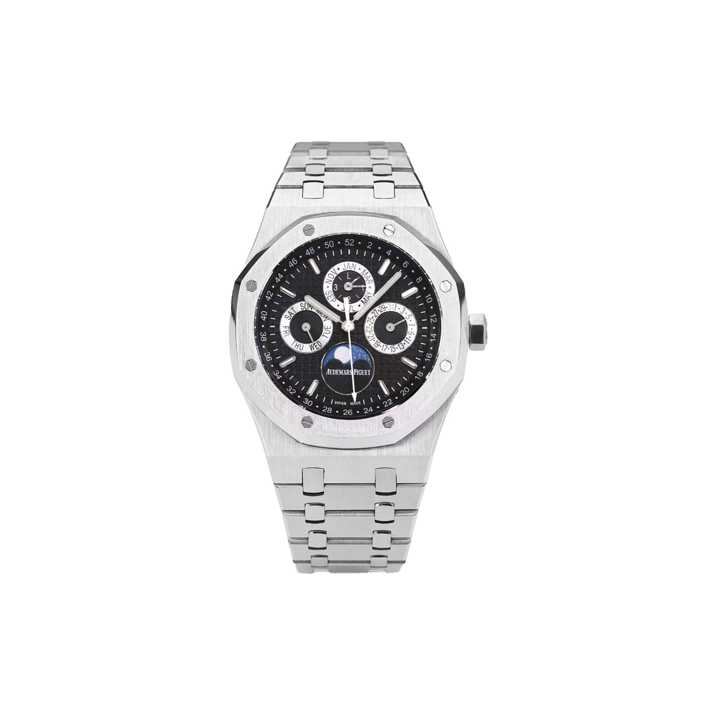 AUDEMARS P1g*et ROYAL OAK PERPETUAL CALENDAR 41MM WATCH 26597PT.OO.1220PT.01 Master Quality