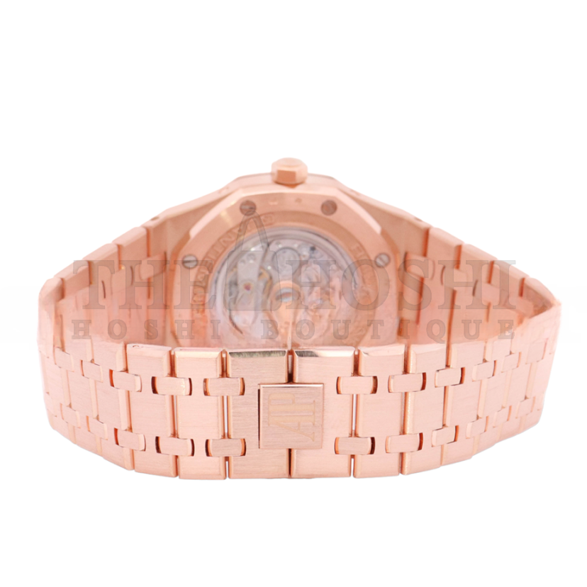 AUDEMARS P1g*et ROYAL OAK PERPETUAL CALENDAR 41MM ROSE GOLD BLUE DIAL WATCH 26574OR.OO.1220OR.03 Master Quality