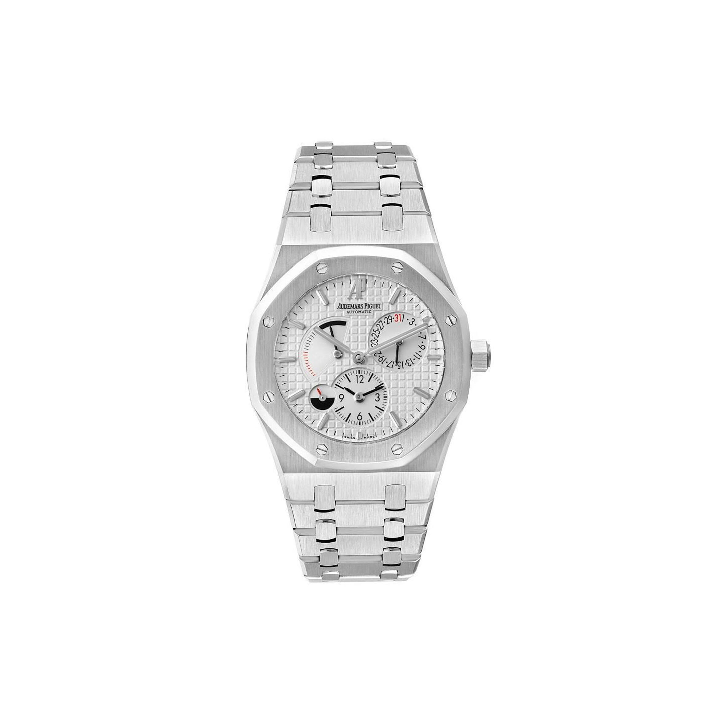 AUDEMARS P1g*et ROYAL OAK DUAL TIME POWER RESERVE 39MM WATCH 26120ST.OO.1220ST.01 Master Quality