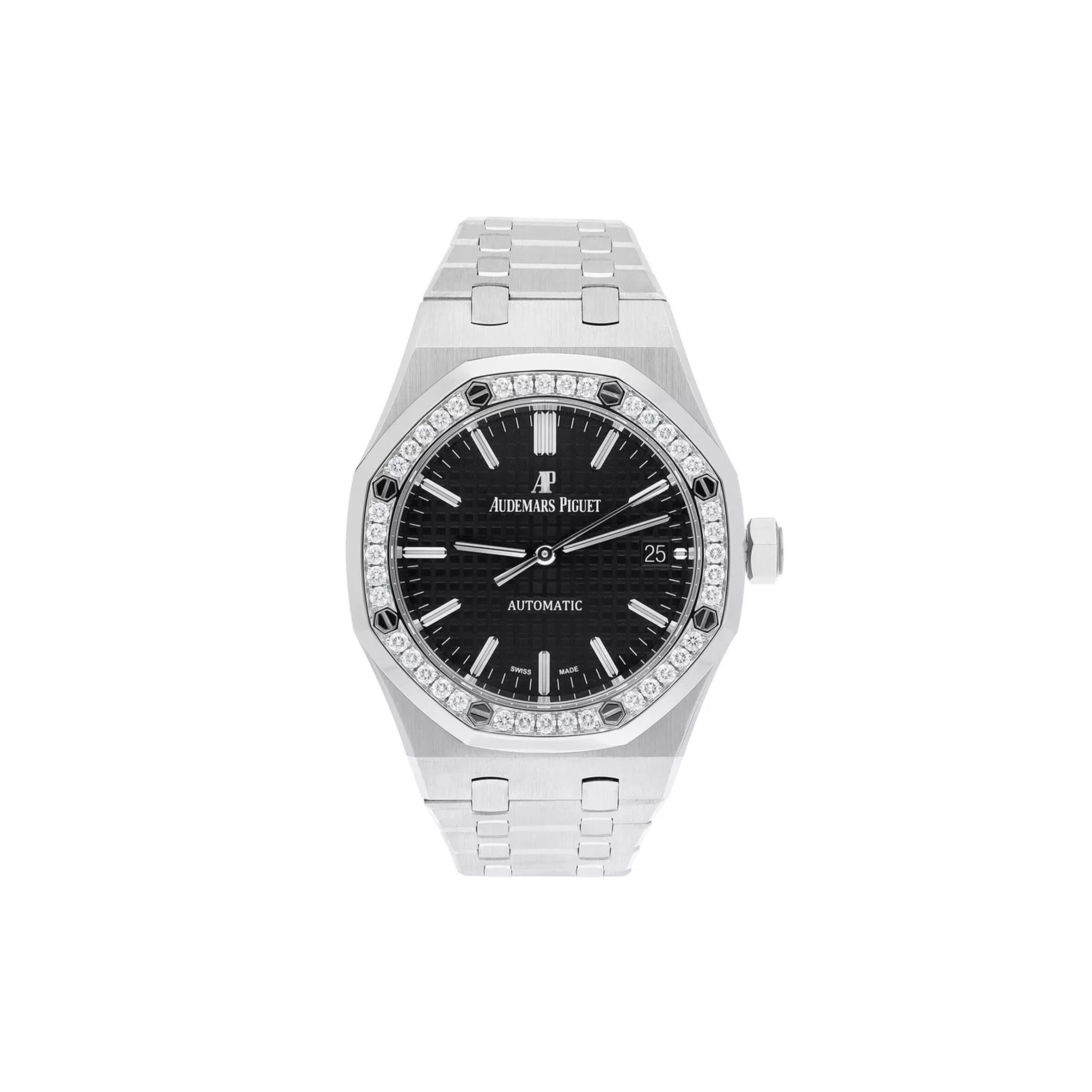 AUDEMARS P1g*et ROYAL OAK LADIES 37 AUTOMATIC D1am0nd BEZEL 37MM WATCH 15451ST.ZZ.1256ST.01 Master Quality